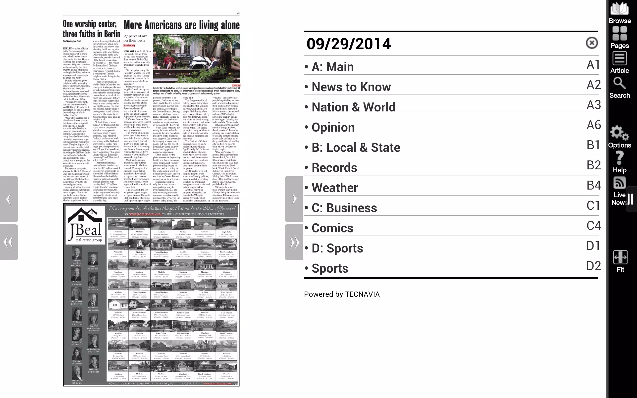 Joplin Globe Screenshots