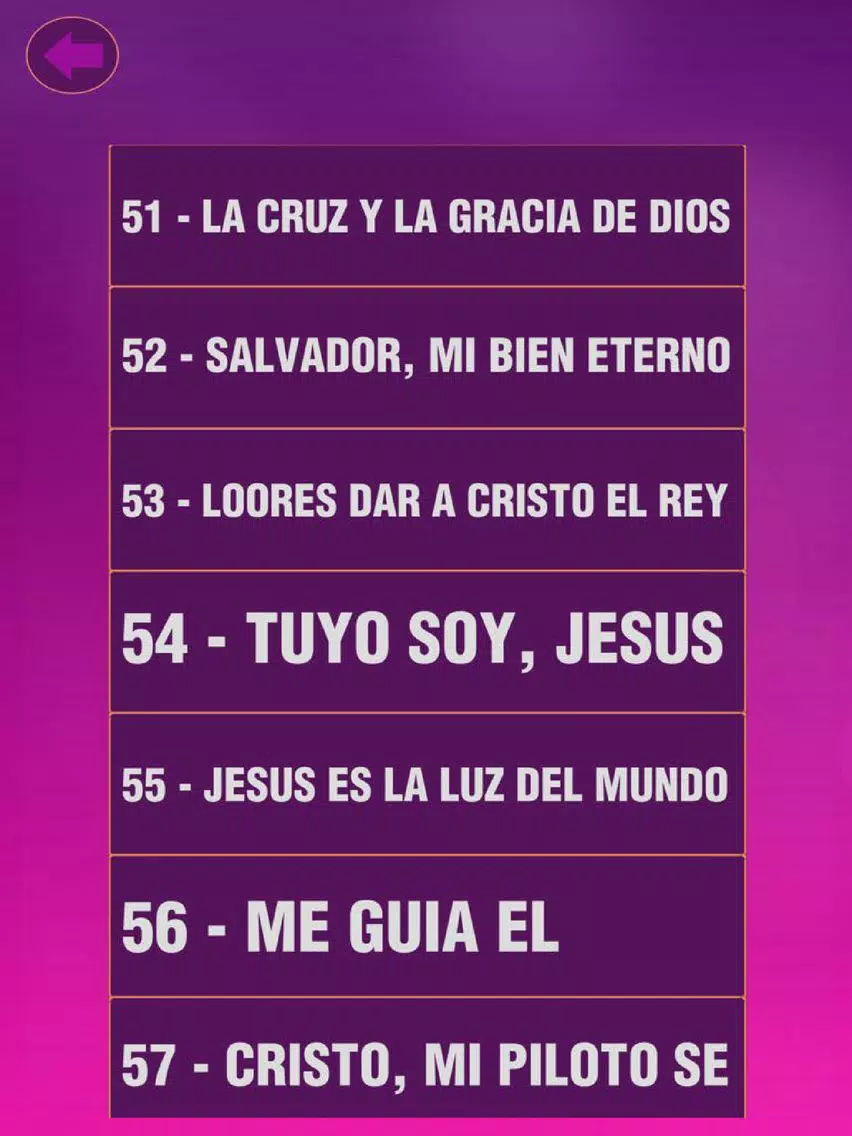 Himnario Iglesia de Cristo iPad Screenshots