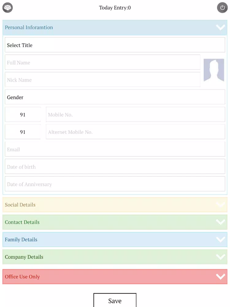 Ảnh chụp màn hình của JewelsPIS iPad
