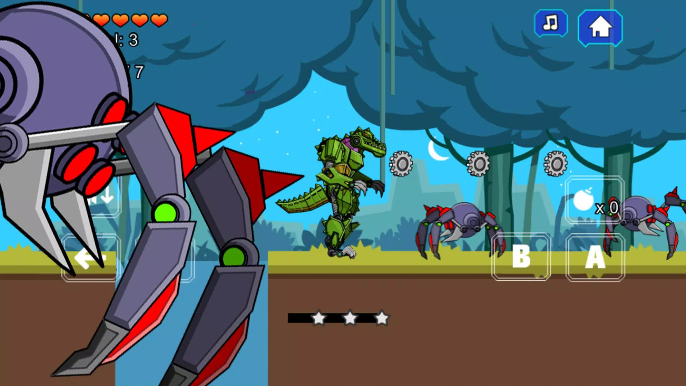Robot Crocodile Toy Robot War Screenshots