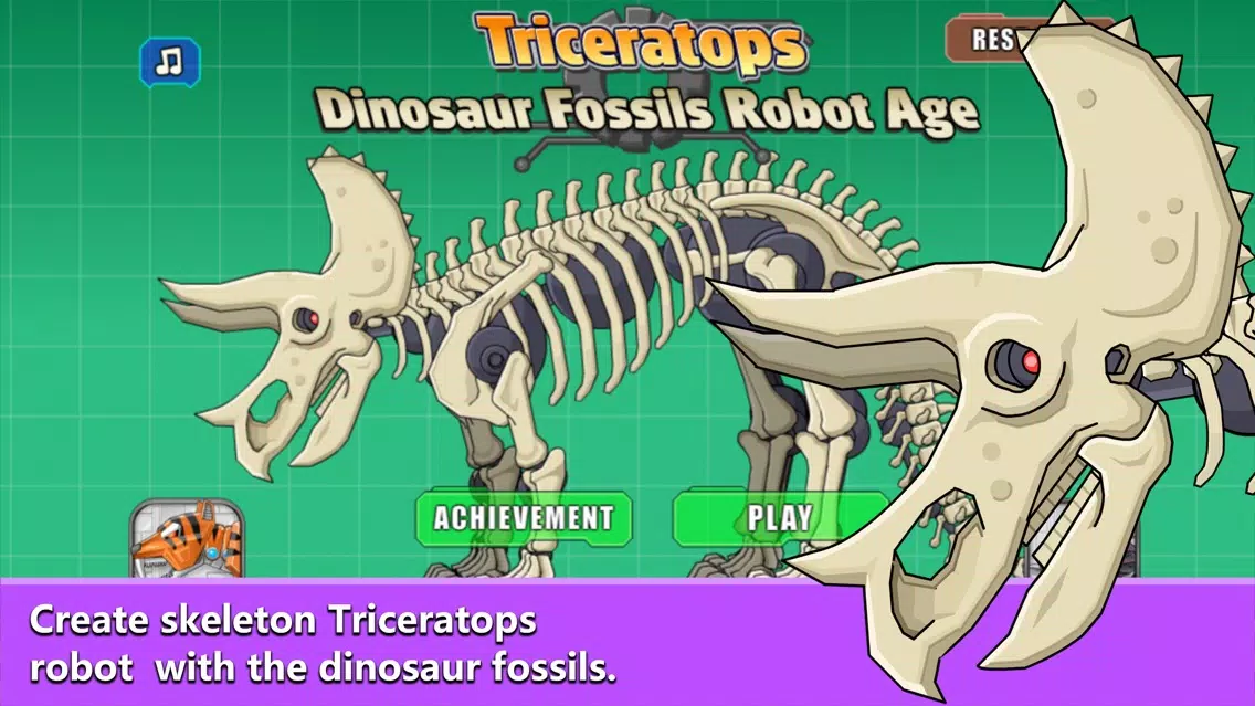 Triceratops Dinosaur Fossil Robot Age Screenshots