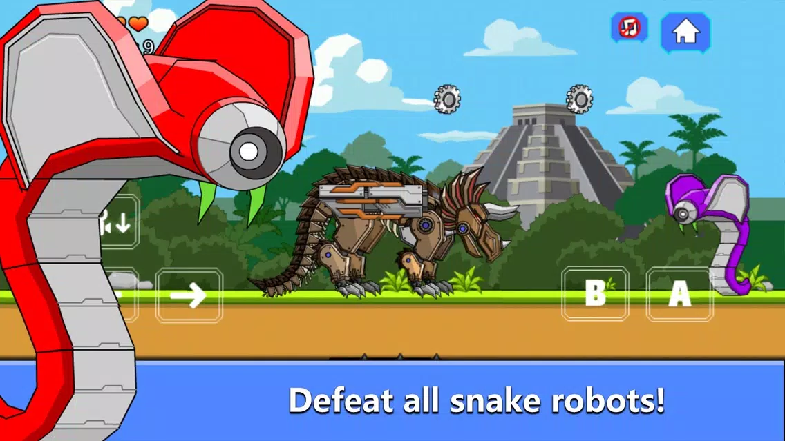 Triceratops Dinosaur Fossil Robot Age Screenshots