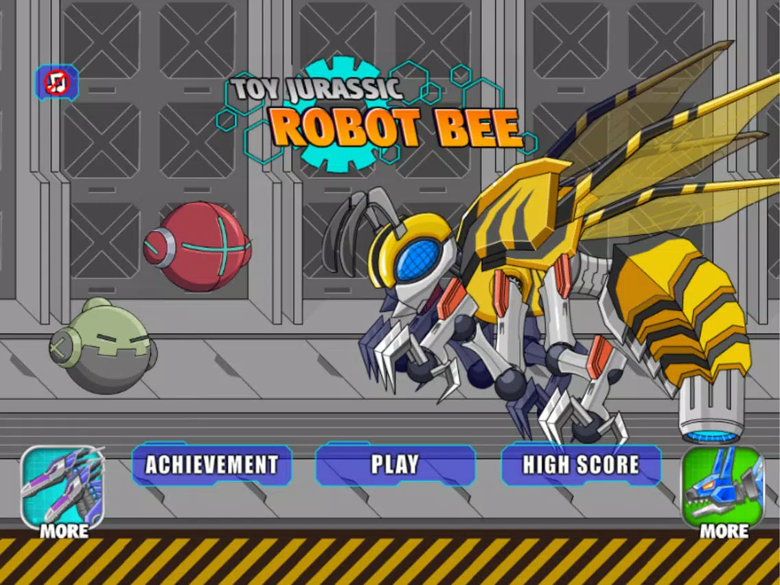 Toy Jurassic Robot Bee iPad  स्क्रीनशॉट