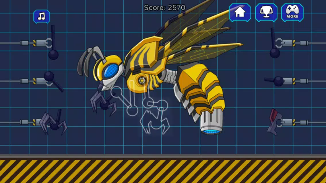 Toy Jurassic Robot Bee स्क्रीनशॉट