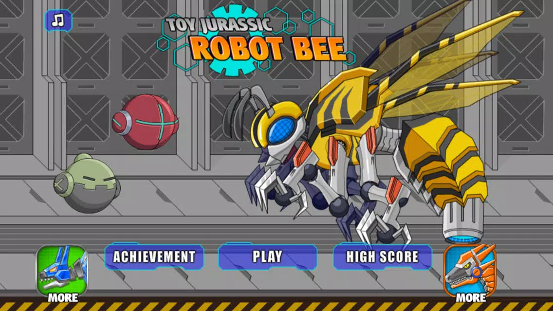 Toy Jurassic Robot Bee स्क्रीनशॉट