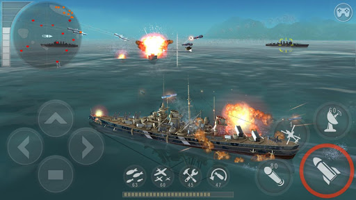 WARSHIP BATTLE:3D World War II Screenshots