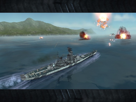 WARSHIP BATTLE:3D World War II iPad  Ekran Görüntüleri