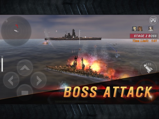 WARSHIP BATTLE:3D World War II iPad  Ekran Görüntüleri