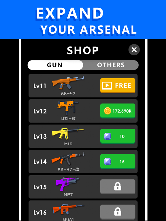 Ảnh chụp màn hình của Just Fire! iPad 