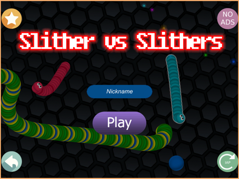 Slither vs Slithers iPad  Screenshots