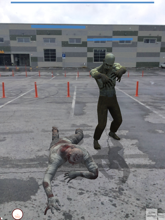 Zrzuty ekranu Zombie XR - Arcade AR Game iPad 