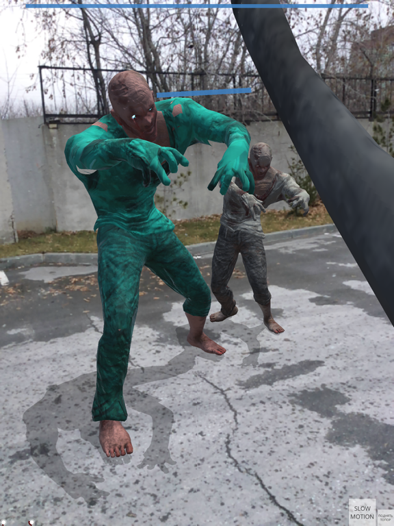 Zrzuty ekranu Zombie XR - Arcade AR Game iPad 