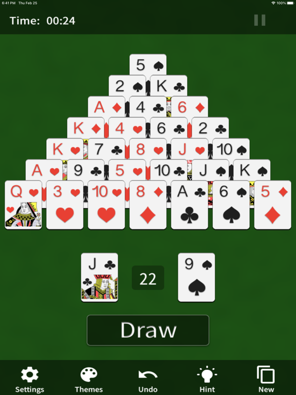 Pyramid Solitaire(Card Game) iPad Screenshots