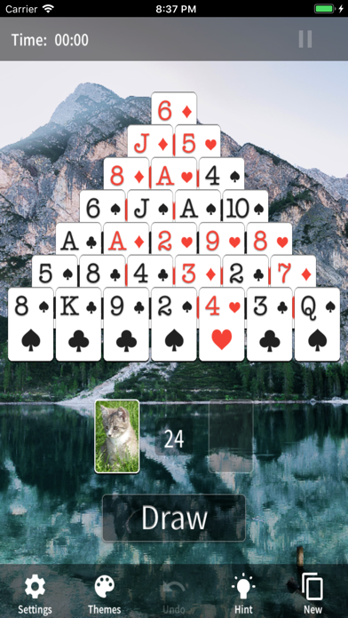 Pyramid Solitaire(Card Game) Screenshots
