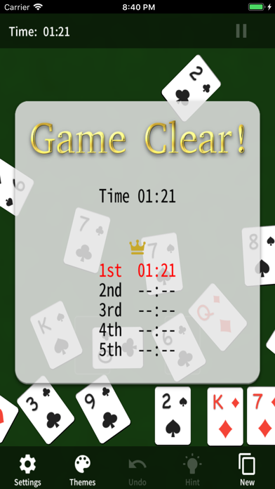 Pyramid Solitaire(Card Game) Screenshots