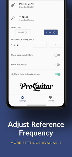 Pro Guitar Tuner Screenshots