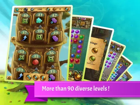 Jewel Tree: Match It puzzle iPad 应用截图
