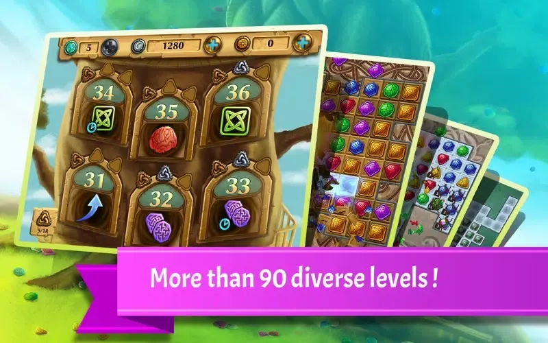 Jewel Tree: Match It Puzzle应用截图