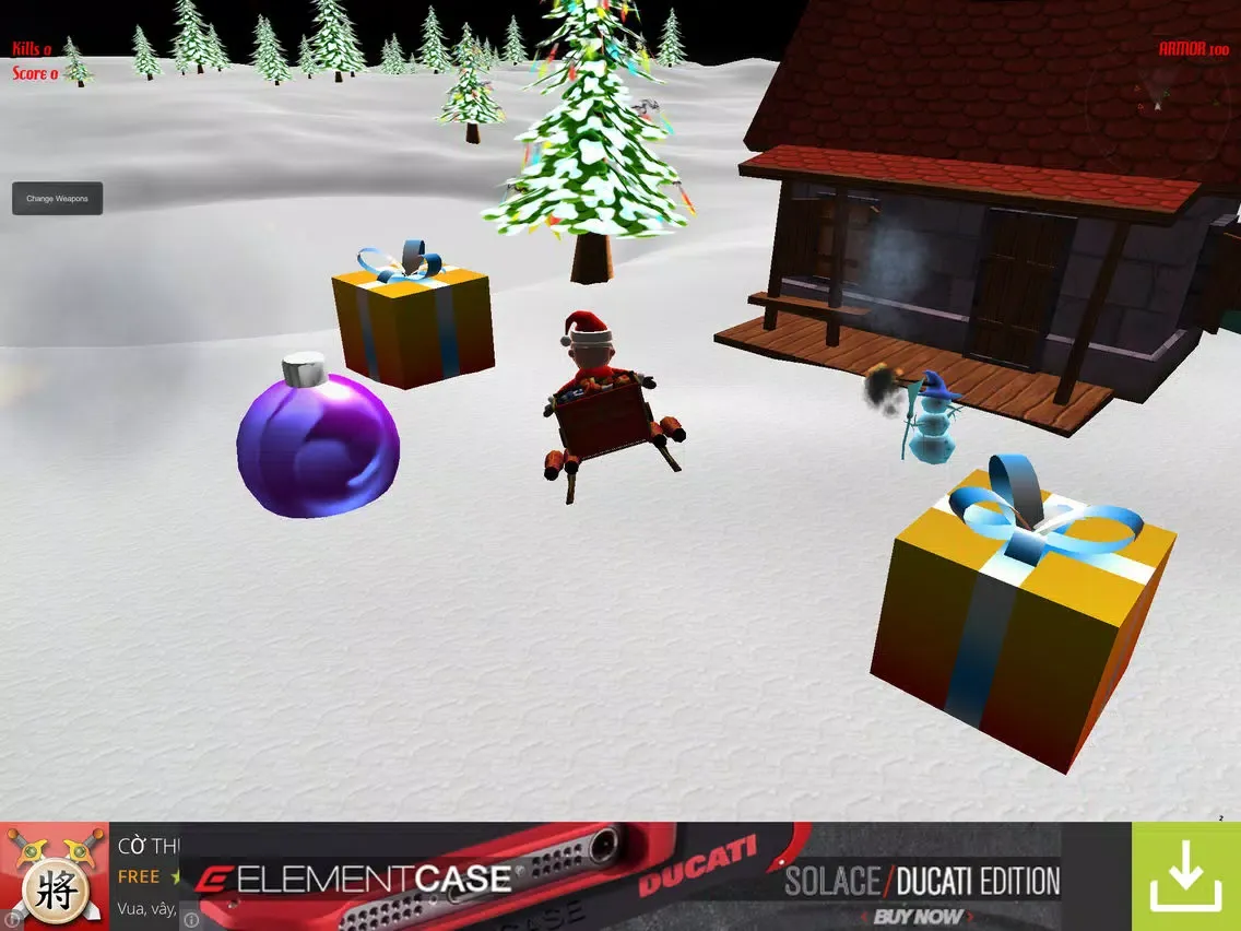 Santa Claus - The Witch Hunter iPad  Screenshots