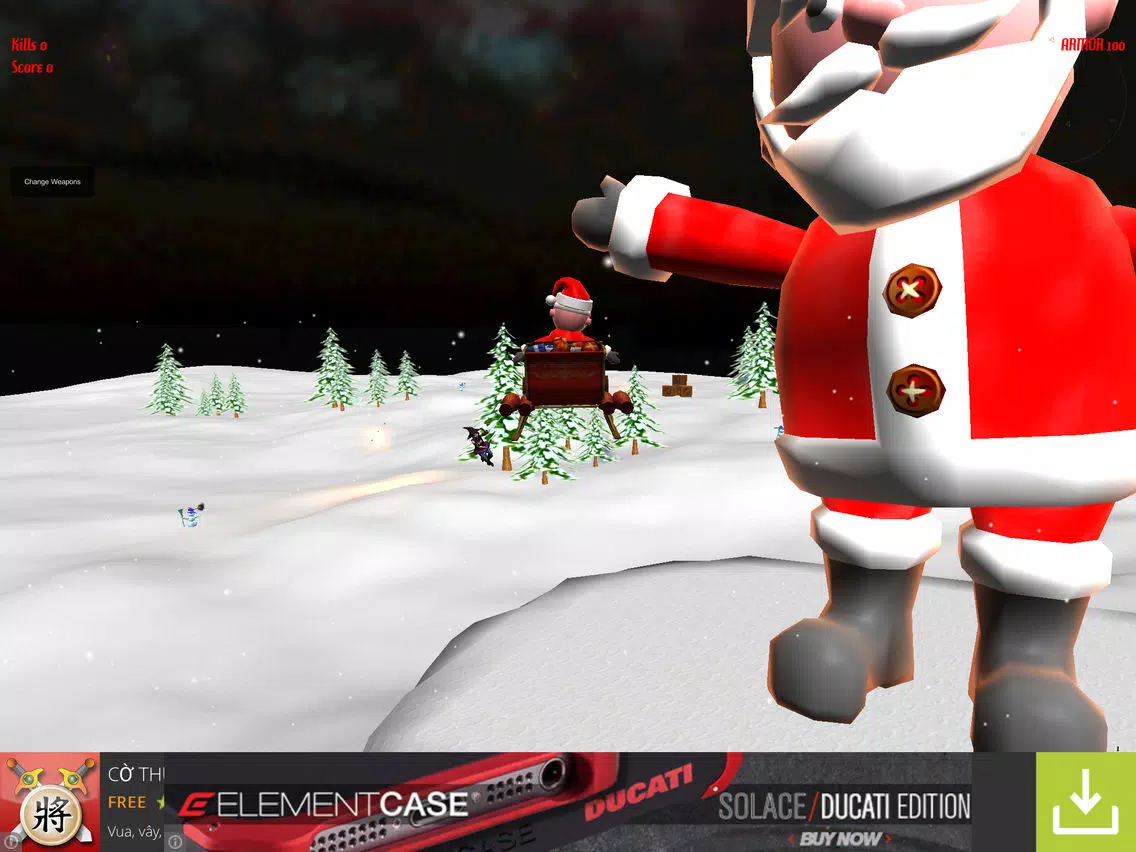 Santa Claus - The Witch Hunter iPad  Screenshots