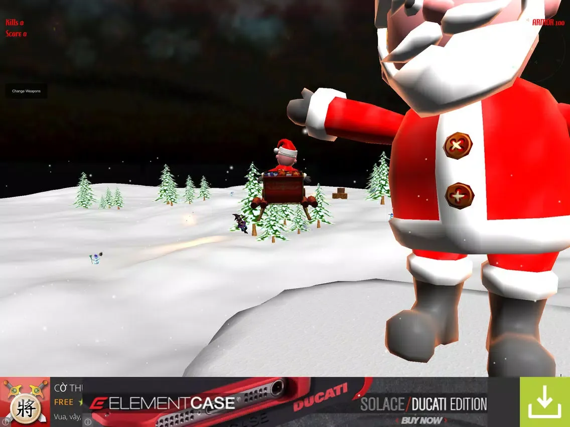 Santa Claus - The Witch Hunter iPad  Screenshots