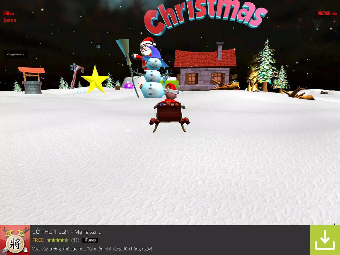 Santa Claus - The Witch Hunter iPad  Screenshots