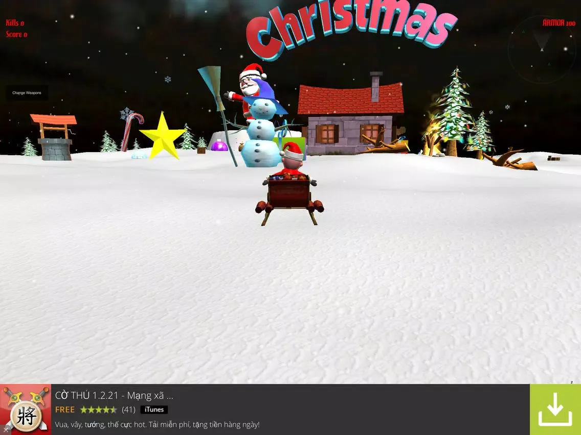 Santa Claus - The Witch Hunter iPad  Screenshots