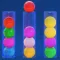 3D Ball Color Sort - Sorting