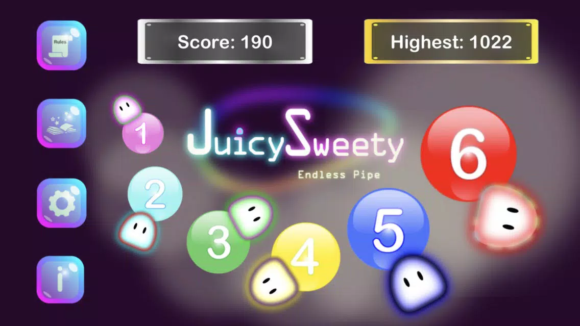 Juicy Sweety: Endless Pipe スクリーンショット