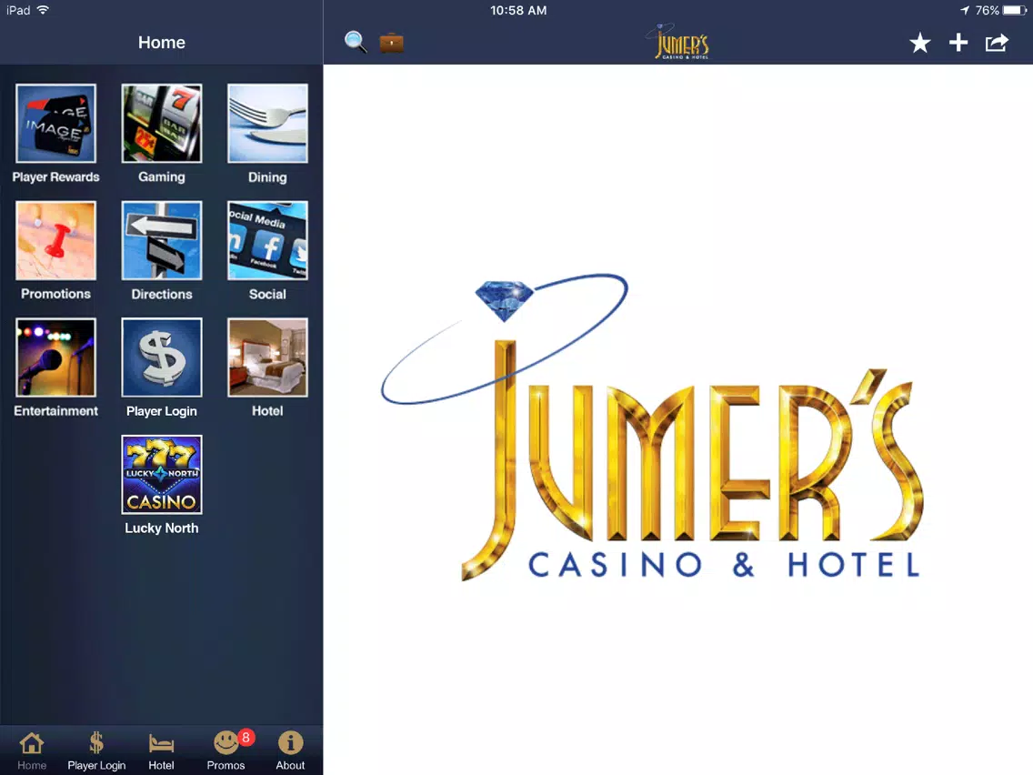 Jumer’s Casino & Hotel iPad Screenshots