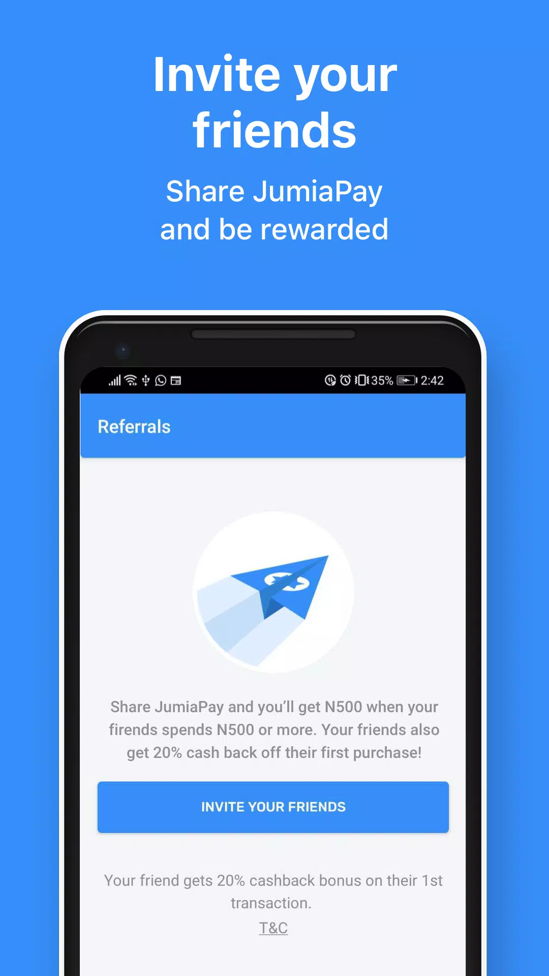 JumiaPay Screenshots