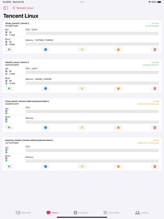 CareServer iPad Screenshots