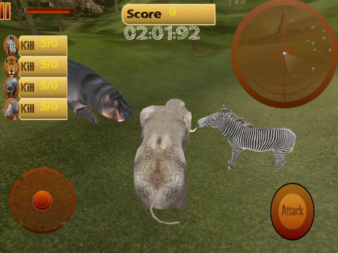 Screenshot di Elephant Real Adventure Game iPad 