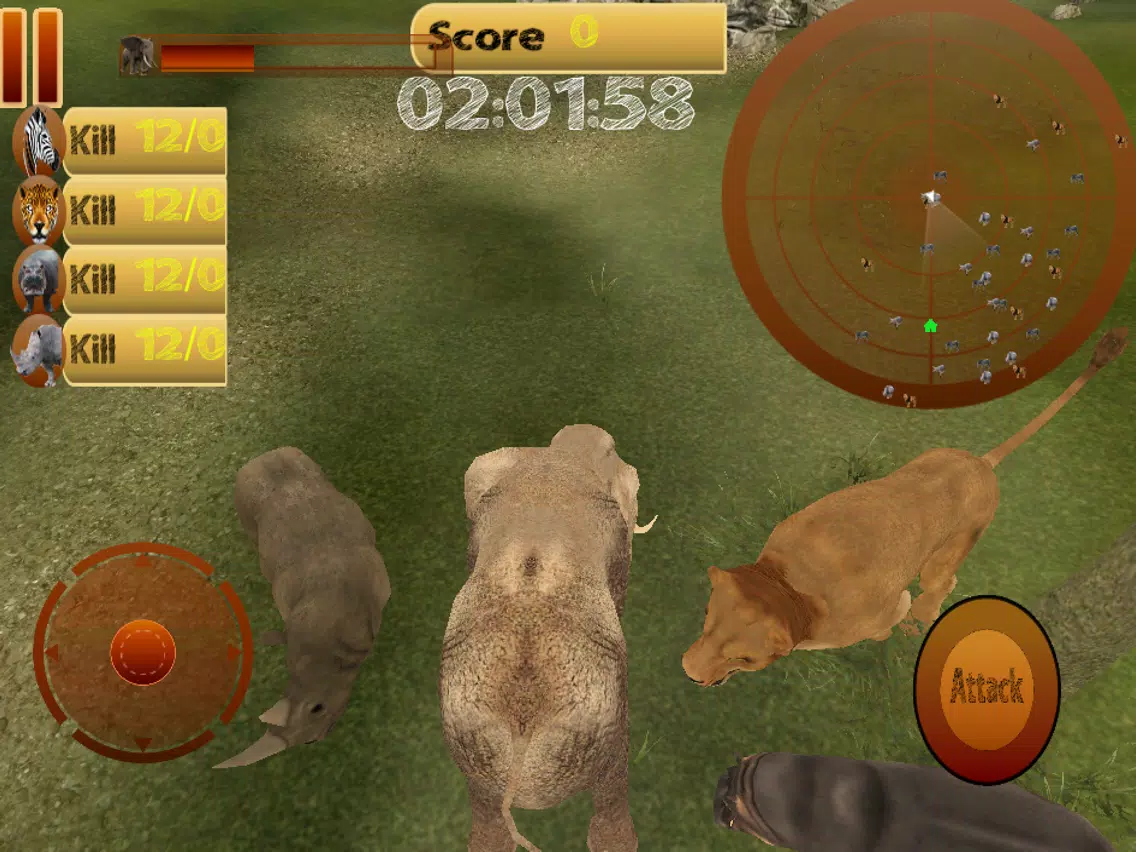 Screenshot di Elephant Real Adventure Game iPad 