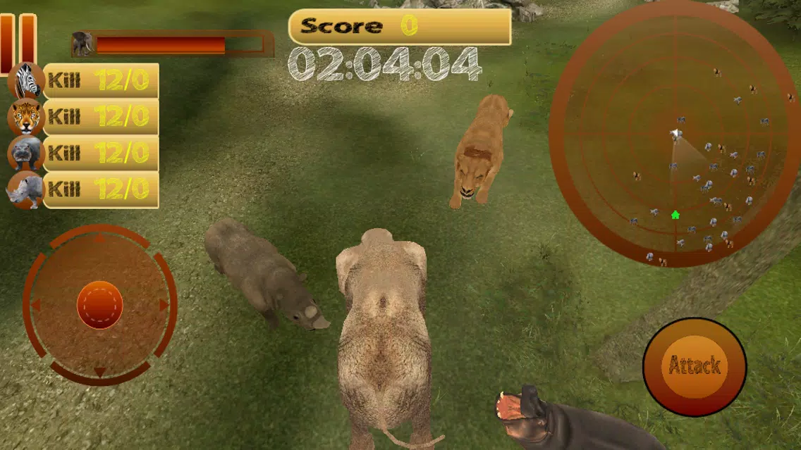 Screenshot di Elephant Real Adventure Game