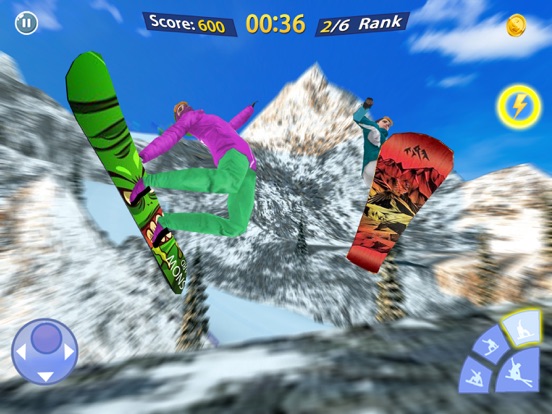 ภาพหน้าจอของ Snowboard Master 3D iPad 