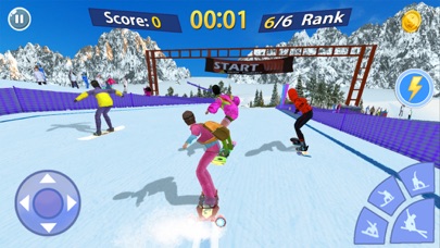 ภาพหน้าจอของ Snowboard Master 3D