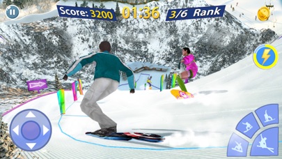 ภาพหน้าจอของ Snowboard Master 3D