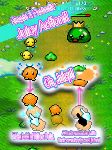 Fruits & Dragons The Legend of Juicy Fruits iPad Screenshots
