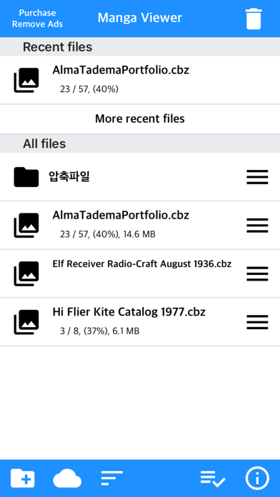 Manga Viewer - CBZ(CBR) Reader Screenshots