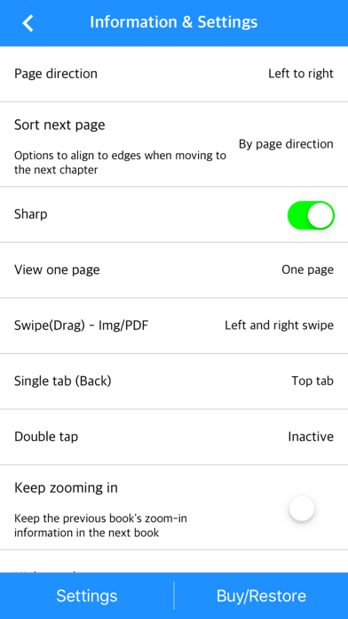 Manga Viewer - CBZ(CBR) Reader Screenshots