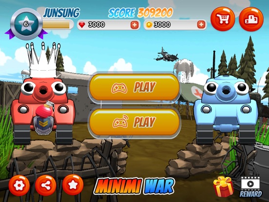 Tangkapan layar Mini Tank- Hit,Shoot,Action iPad 