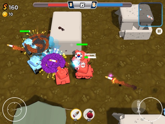 Tangkapan layar Mini Tank- Hit,Shoot,Action iPad 