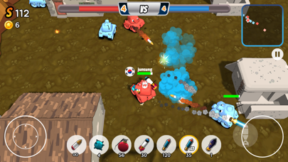 Tangkapan layar Mini Tank- Hit,Shoot,Action