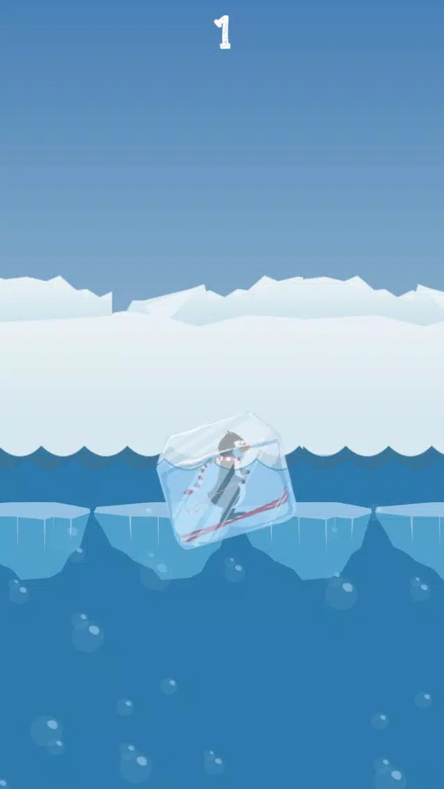 Penguin Ski - frozen penguin Screenshots