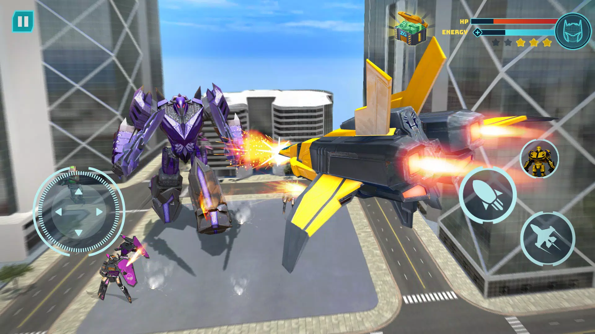 Robot Game: Transform & Fight Screenshots