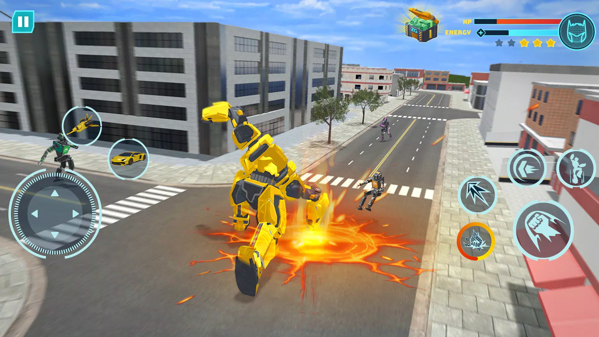 Robot Game: Transform & Fight Screenshots