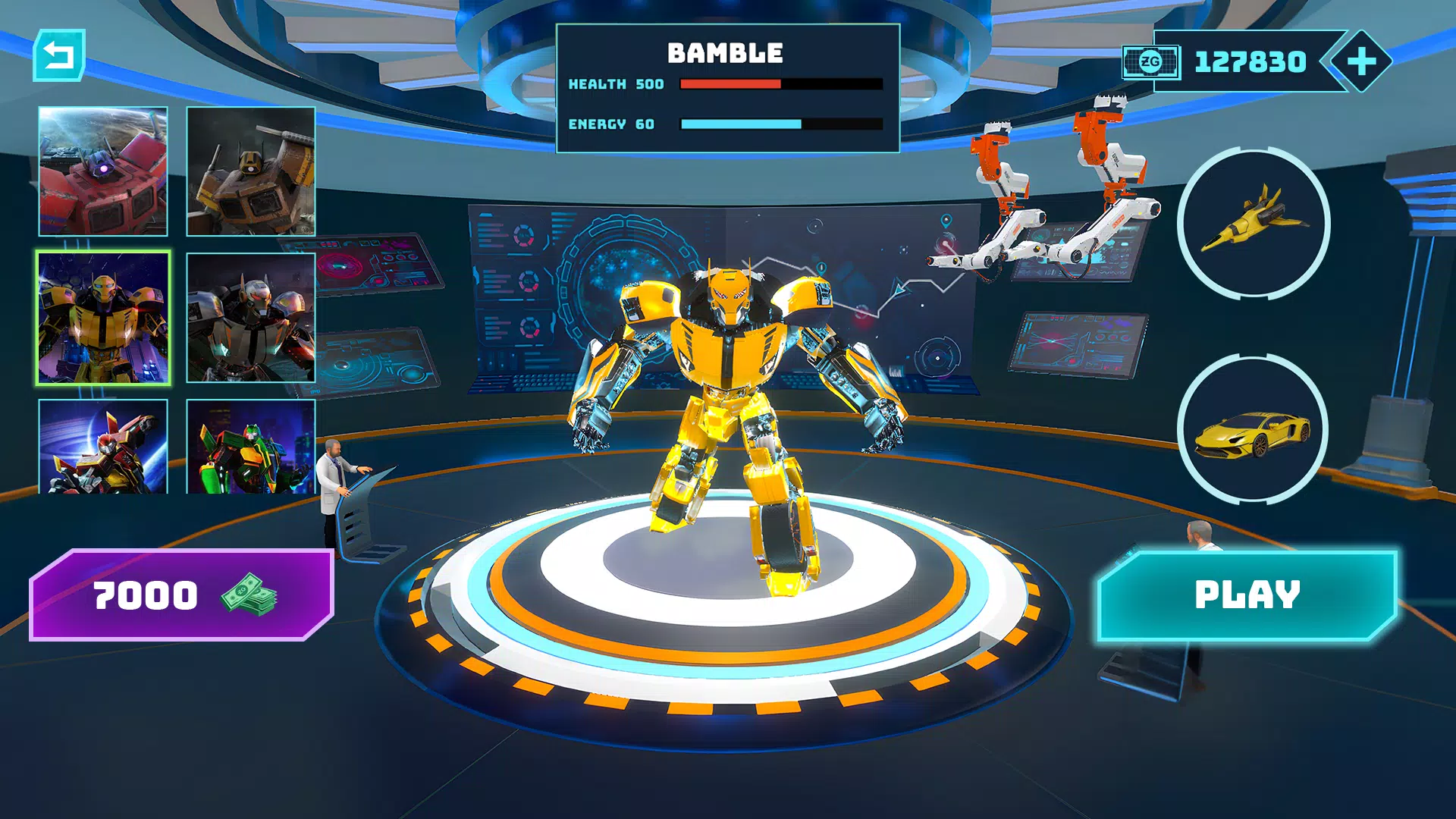 Robot Game: Transform & Fight Screenshots