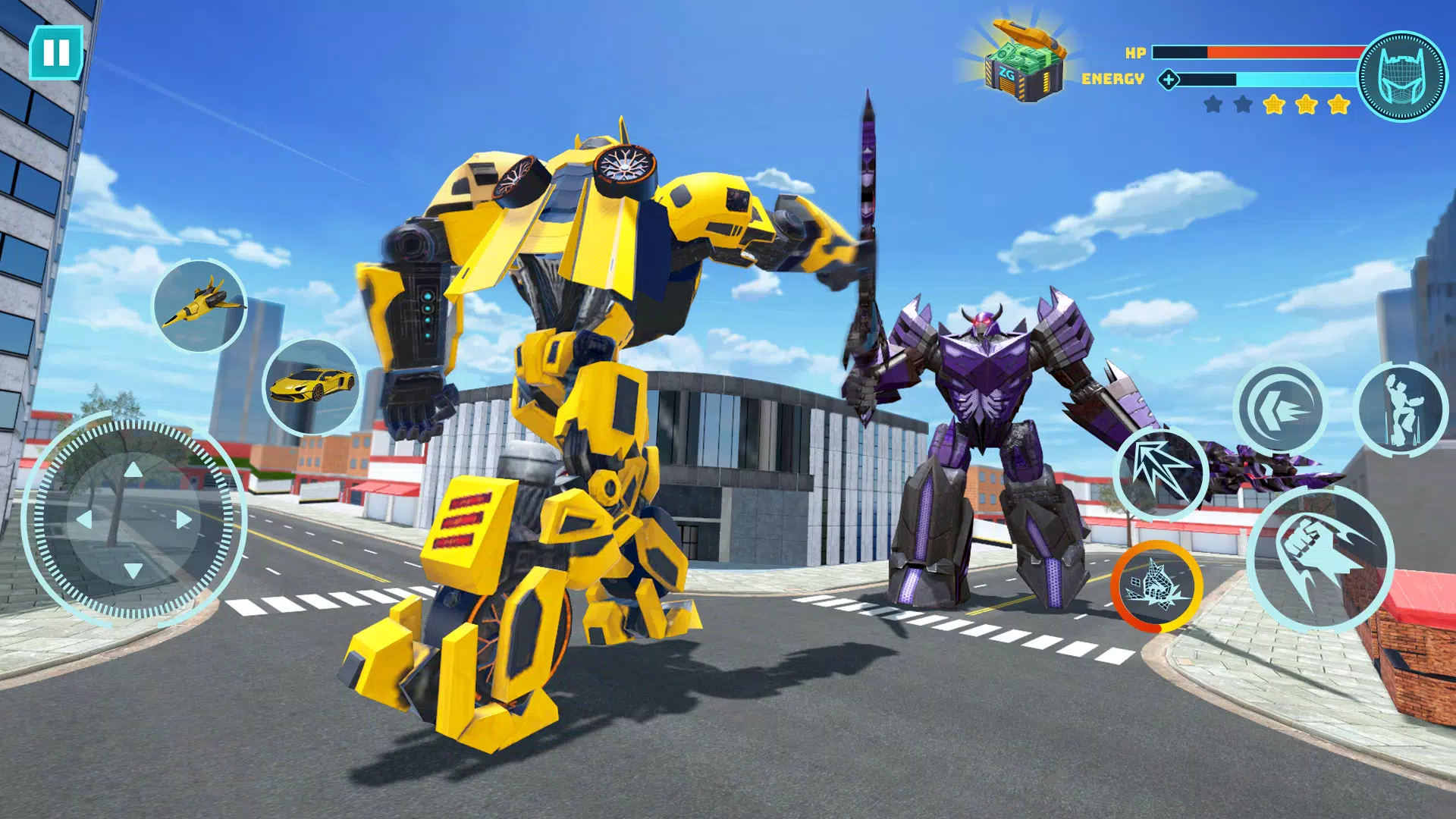 Robot Game: Transform & Fight Screenshots