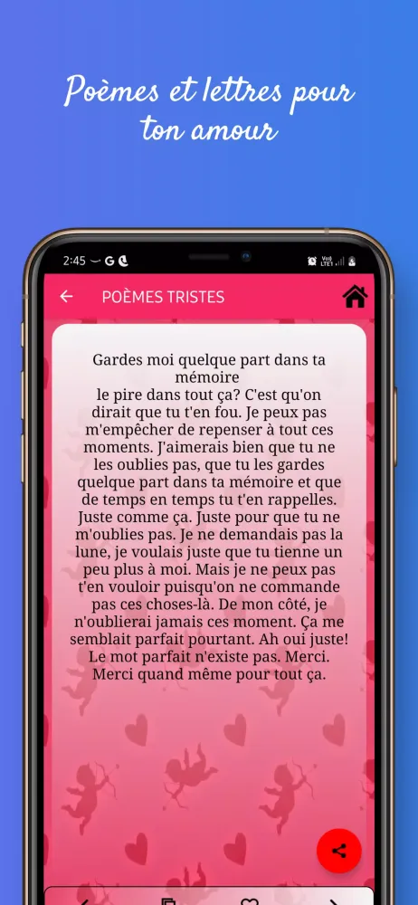 Citations de Cœur Brisé Images Screenshots